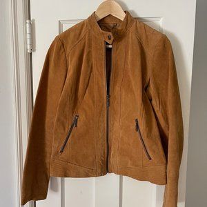 Bernardo Suede Leather Jacket